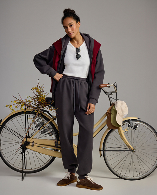 Базовые джоггеры Unisex, темно-серый