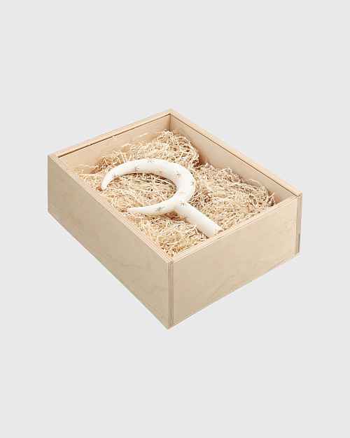 Навершие на елку - месяц "Золотая призма"