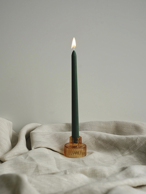 Подсвечник, оранжевый