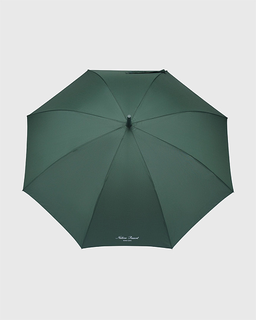 Зонт-трость, зеленый