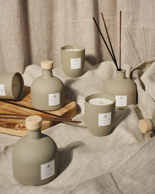 Ароматическая свеча Дыхание поля