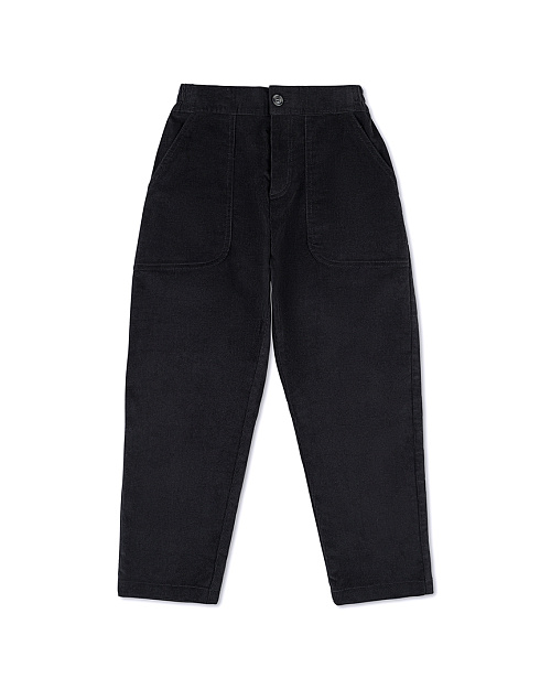 Детские вельветовые брюки Unisex, темно-синий