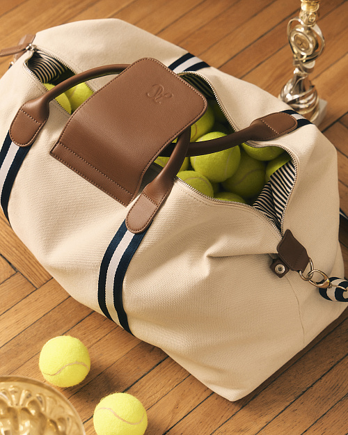 Спортивная сумка Unisex, молочная