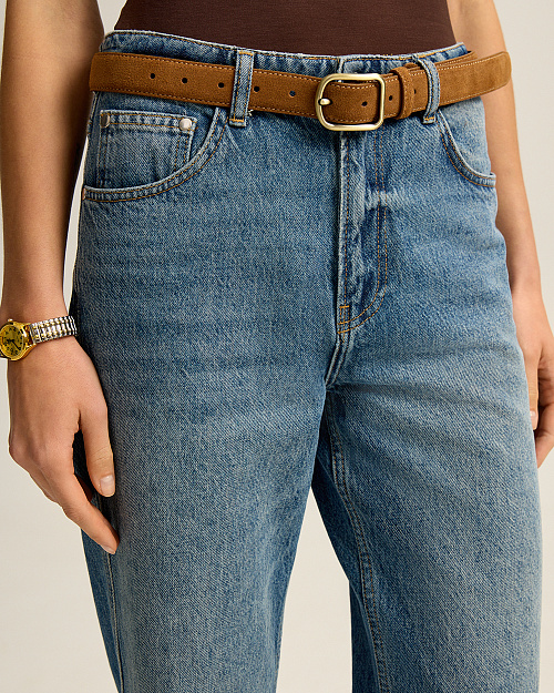 Джинсы прямого кроя Straight, синий