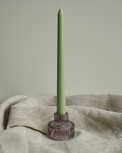 Подсвечник, серый