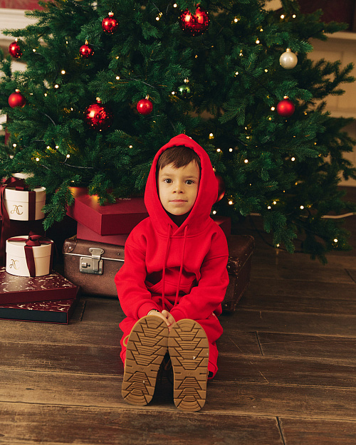 Детская толстовка Unisex, красный