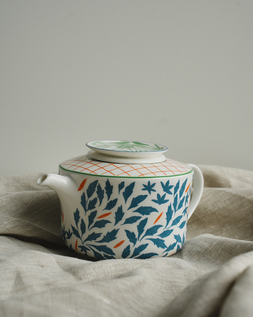 Чайник заварочный, белый