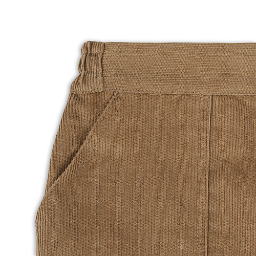 Детские вельветовые брюки Unisex, бежевый