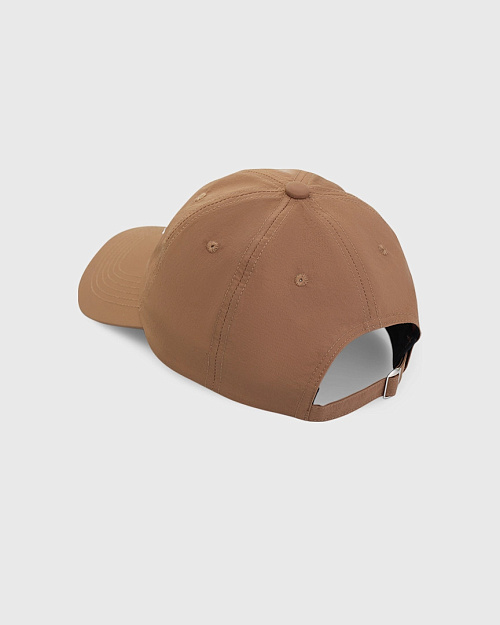 Бейсболка из нейлона, коричневый