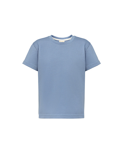 Детская футболка из эластичного хлопкового джерси Unisex, голубой