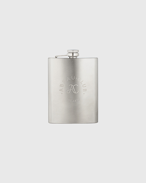 Фляга, серебристый