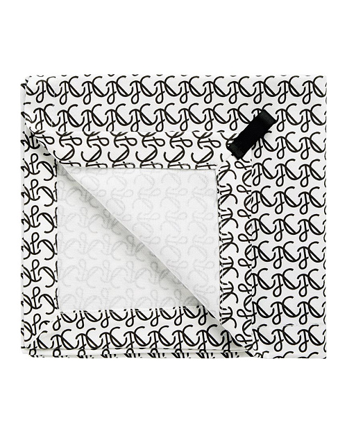 Полотенце, черно-белый, 50×60 см