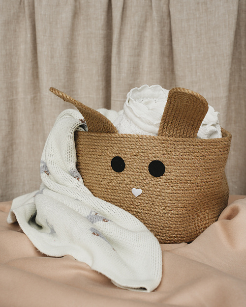 Корзина для хранения Bunny, бежевый