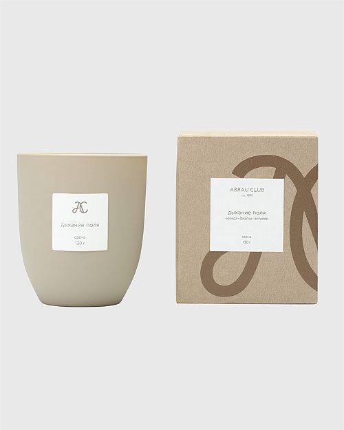 Ароматическая свеча Дыхание поля
