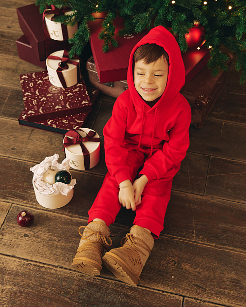 Детская толстовка Unisex, красный