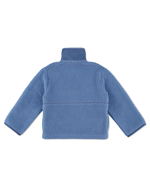 Детская куртка Unisex из флиса с меховым эффектом, голубой