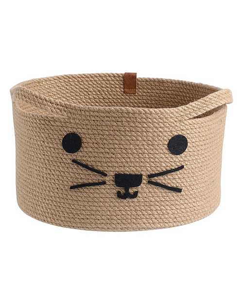 Корзина для хранения Kitty, бежевый