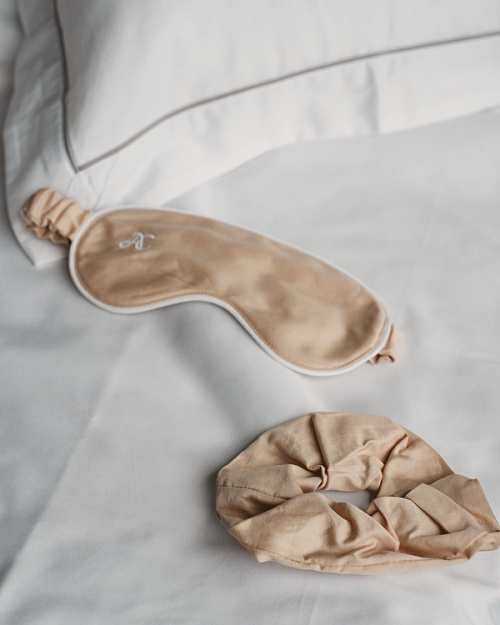 Маска для сна Sleep, бежевый