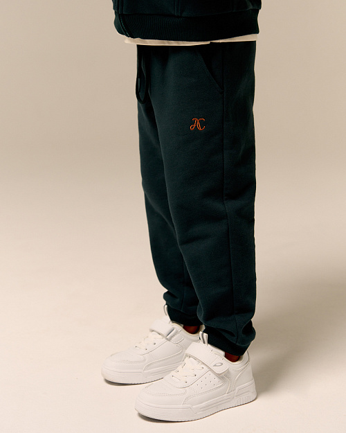 Детские джоггеры Unisex, зеленый