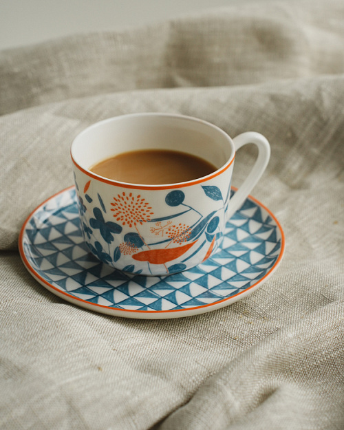 Чайный набор, белый