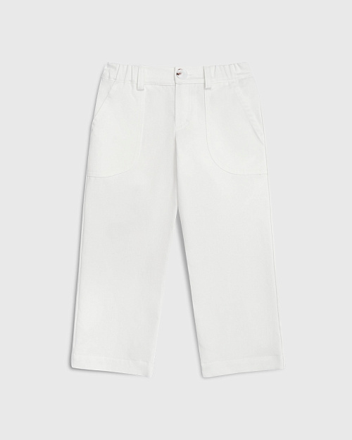 Детские брюки Unisex, белый