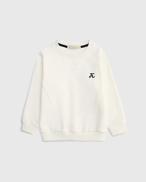 Детский свитшот Unisex, белый