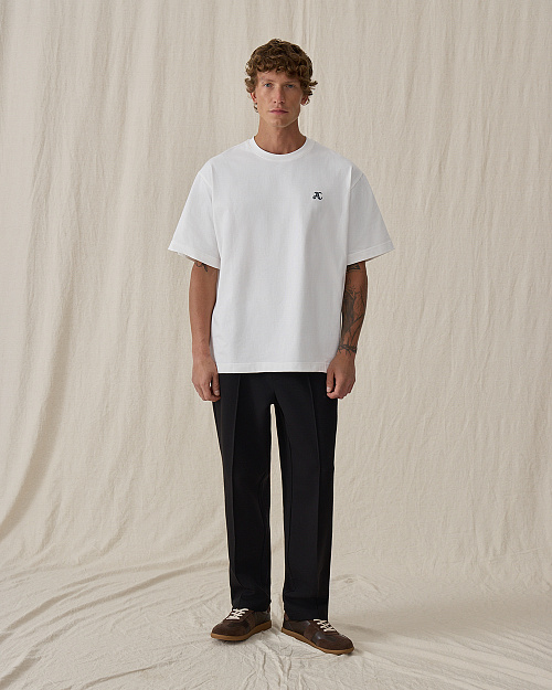 Мужские трикотажные брюки со стрелками, черный