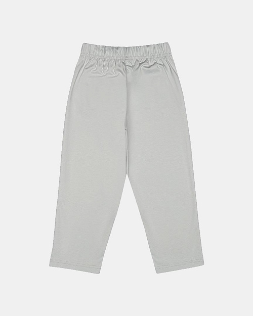 Детские брюки Unisex из хлопка, серый