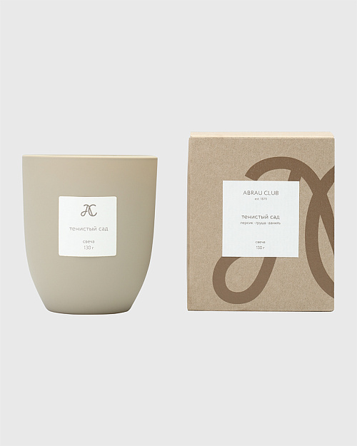 Ароматическая свеча Тенистый сад