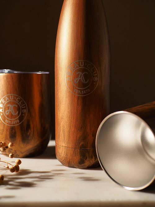 Термос 500 мл, коричневый