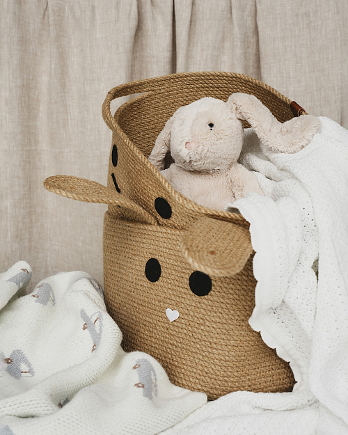 Корзина для хранения Bunny, бежевый