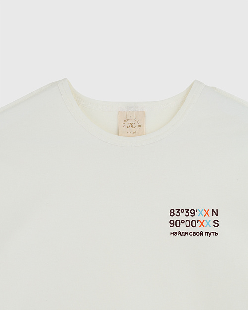 Хлопковый лонгслив, Abrau Club x Академия жизни